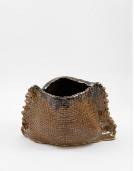 陶藝品-麻布袋造型作品圖
