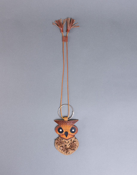 第張貓頭鷹香包錦囊、吊飾、項鍊作品縮圖
