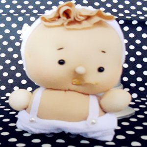 含金湯匙出生的嬰兒造型娃娃01~白1~Zina 000596作品圖