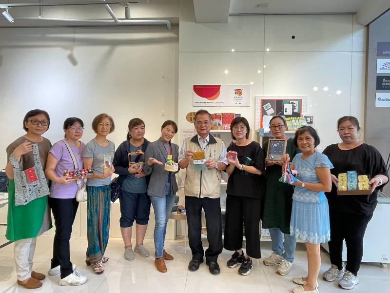 臺南市政府勞工局晴天坊進駐可庫美學，手工藝品創意無限封面圖片