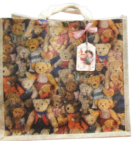 Teddy Bear Hemp Bag To Be Ordered