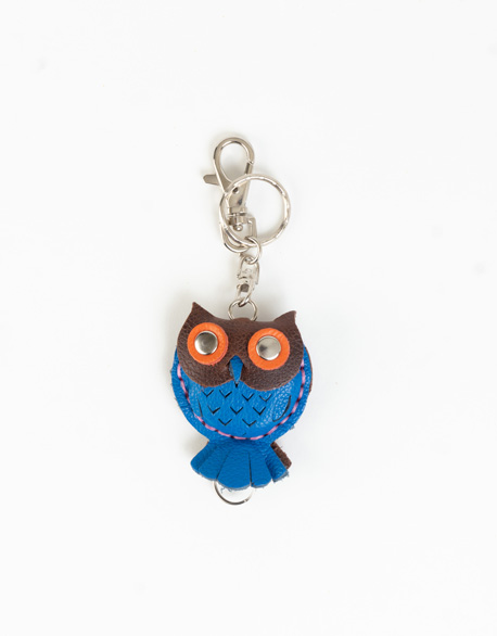 Owl slips into key ring