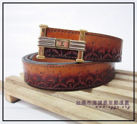 Leather carving - guest belt (3 cm)