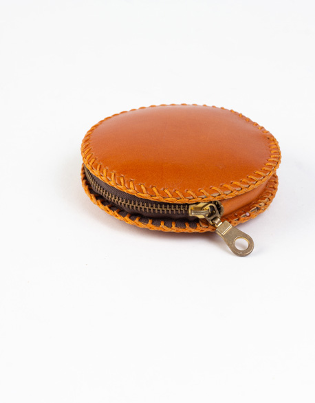 Round coin purse