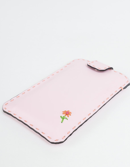 Hand-stitched upright phone case (five-inch screen)