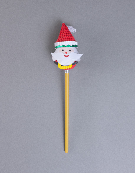 Santa Claus, Black Bear pencil