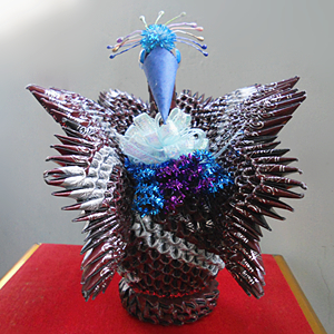 Peacock origami 05 - Zina 000847