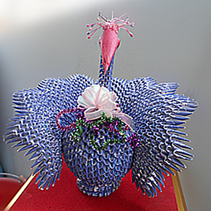 Peacock origami 08 - Zina 000850