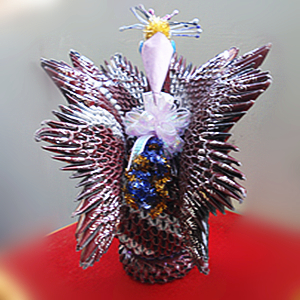 Peacock origami 03 - Zina 000845
