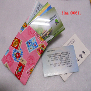 Fabric-11-Carry-on business cards.ticket card bag-pink-stamp-Zina 000611