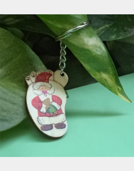 Butterfly Cubate - Merry Christmas Foot Key Ring (Promotion price 50)