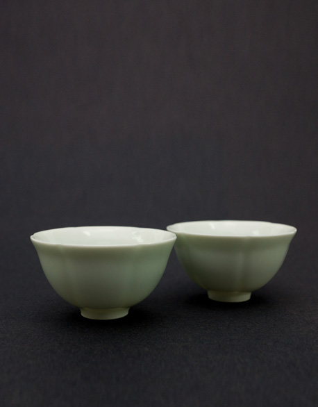Shadow Blue Porcelain Cup