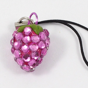 Integrated Earth-Strawberry Pendant