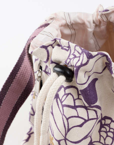 Purple Shoulder Backpack