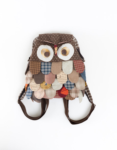 Owl Handmade Backpack