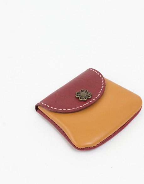 Temperament two-color wallet
