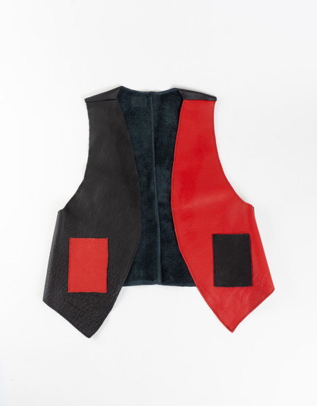 Leather vest (for women)