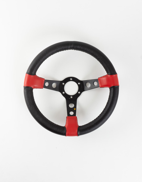 Steering wheel cover (cowhide)