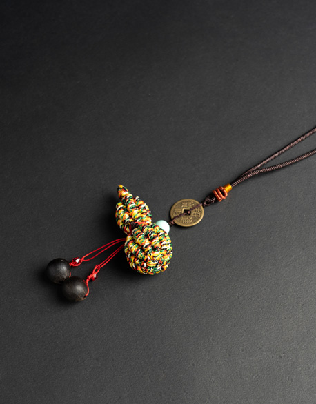 金錢葫蘆無患子吊飾-圖1