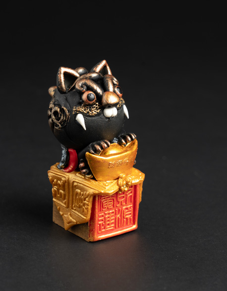 虎爺公仔印章-圖1