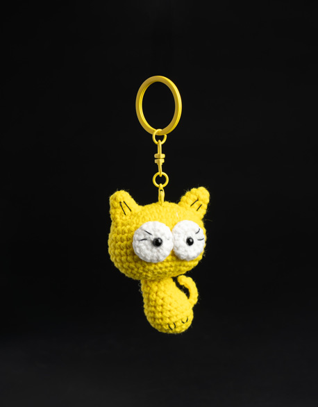 大眼貓吊飾-圖2