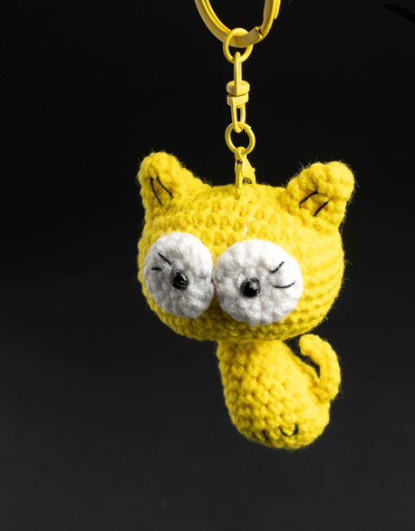 大眼貓吊飾-圖1