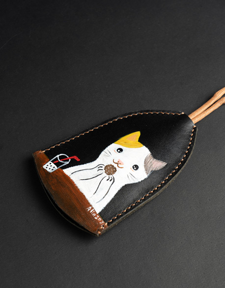 下午茶時刻鑰匙包-圖1