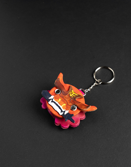 劍獅鑰匙圈-圖1