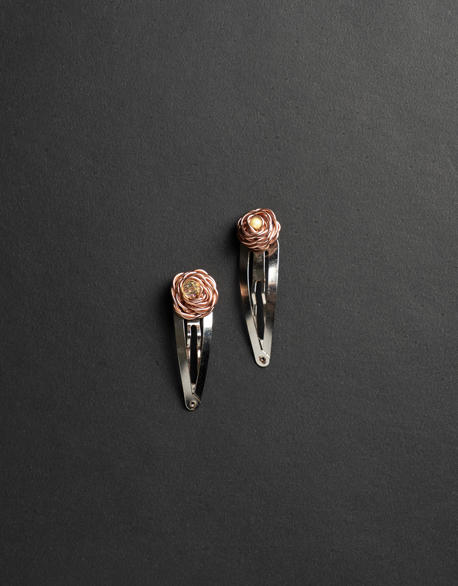 新奇玫瑰髮夾-圖2