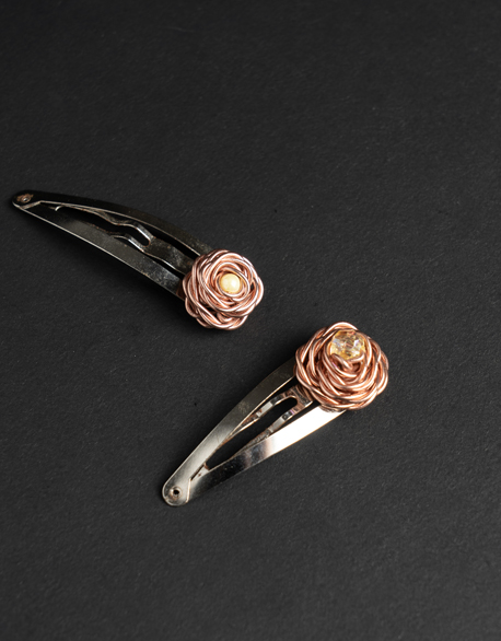 新奇玫瑰髮夾-圖1