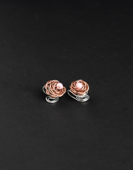 玫瑰耳夾-圖2