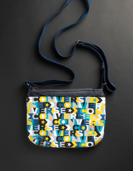 英文字斜背布包-圖2