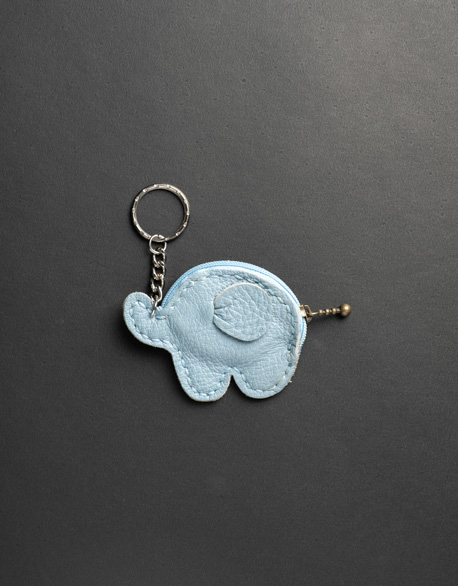 皮革小象吊飾-圖2